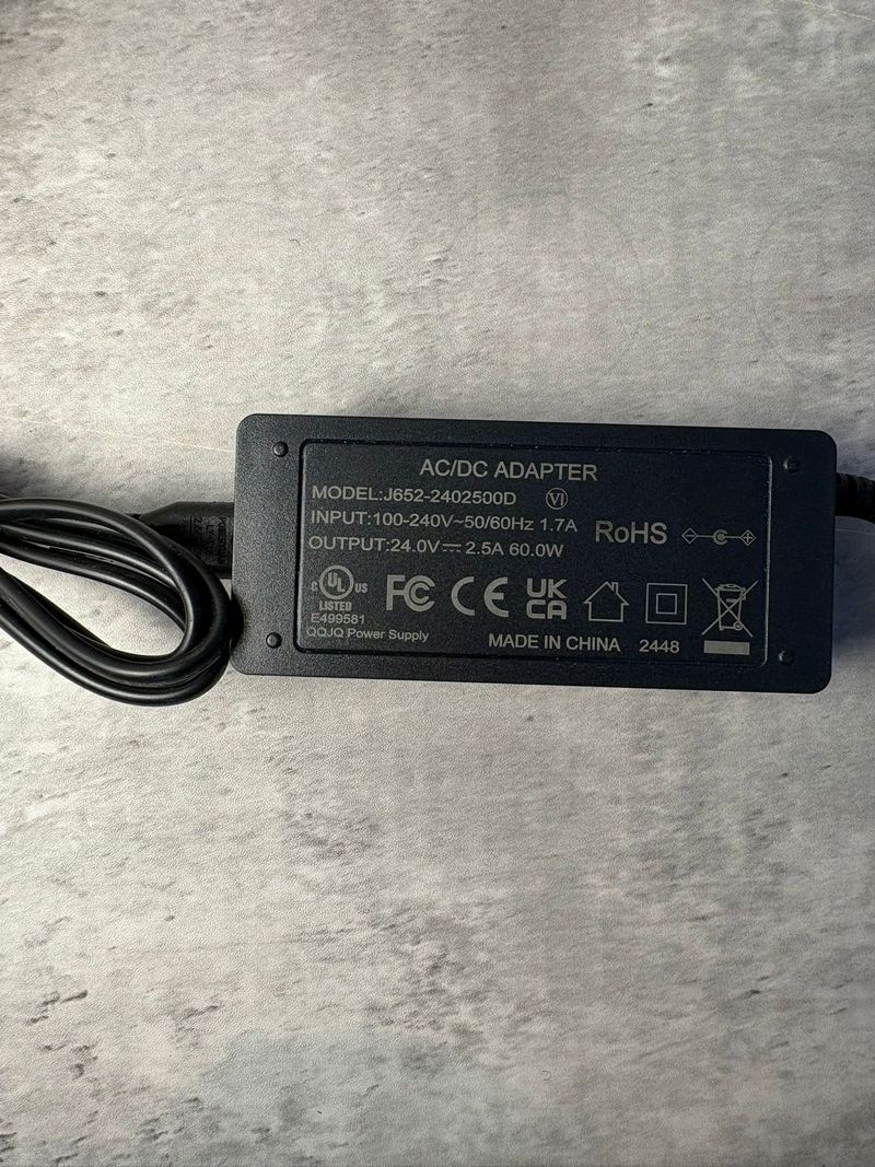 Adaptador AC/DC 24V 2.5A 60W afbeelding 3
