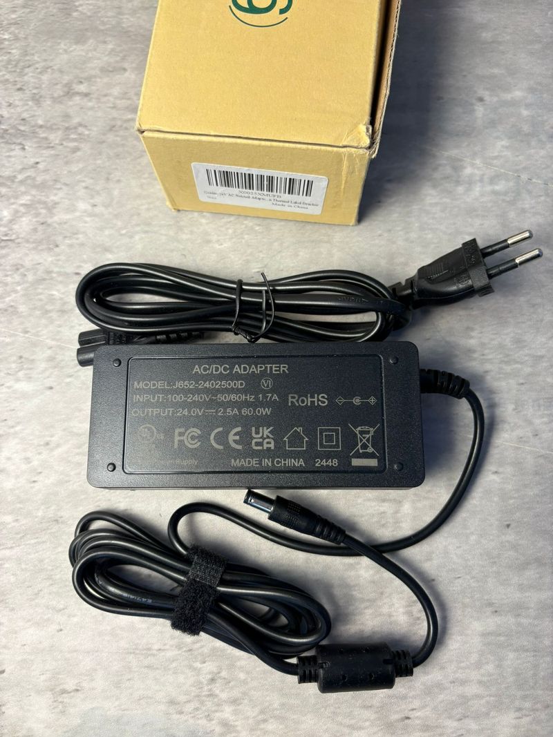 Adaptador AC/DC 24V 2.5A 60W afbeelding 9