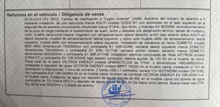 Camper Peugeot Boxer 2012 HOMOLOGADA.