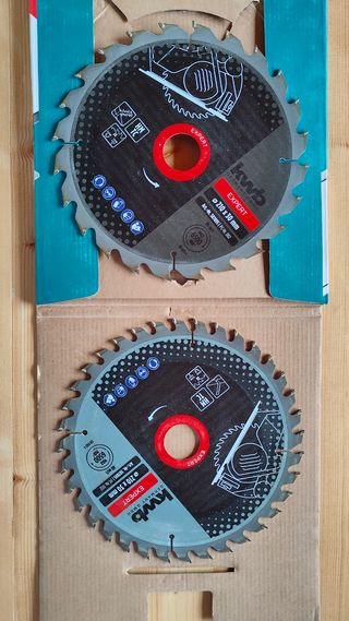 2 Discos Sierra Circular KWB EXPERT 210x30mm