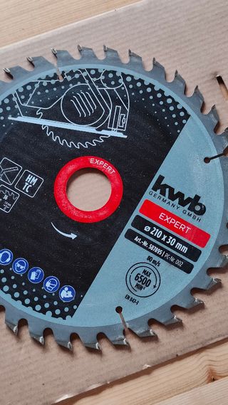 2 Discos Sierra Circular KWB EXPERT 210x30mm