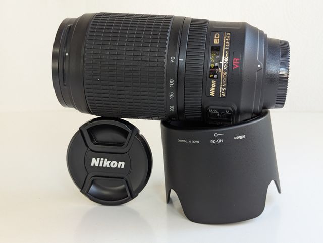 Objetivo Nikon AF-S Nikkor 70-300mm 1:4.5-5.6 G VR