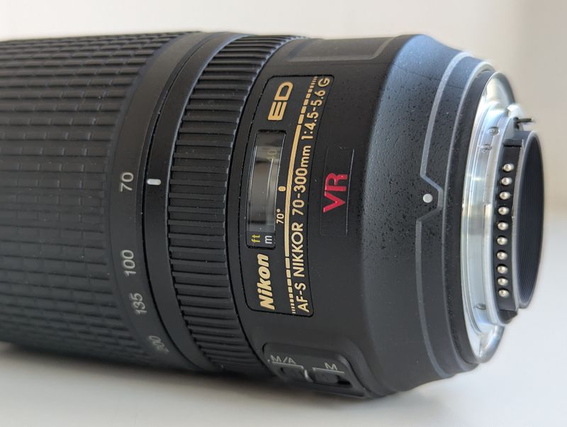 Objetivo Nikon AF-S Nikkor 70-300mm 1:4.5-5.6 G VR afbeelding 4