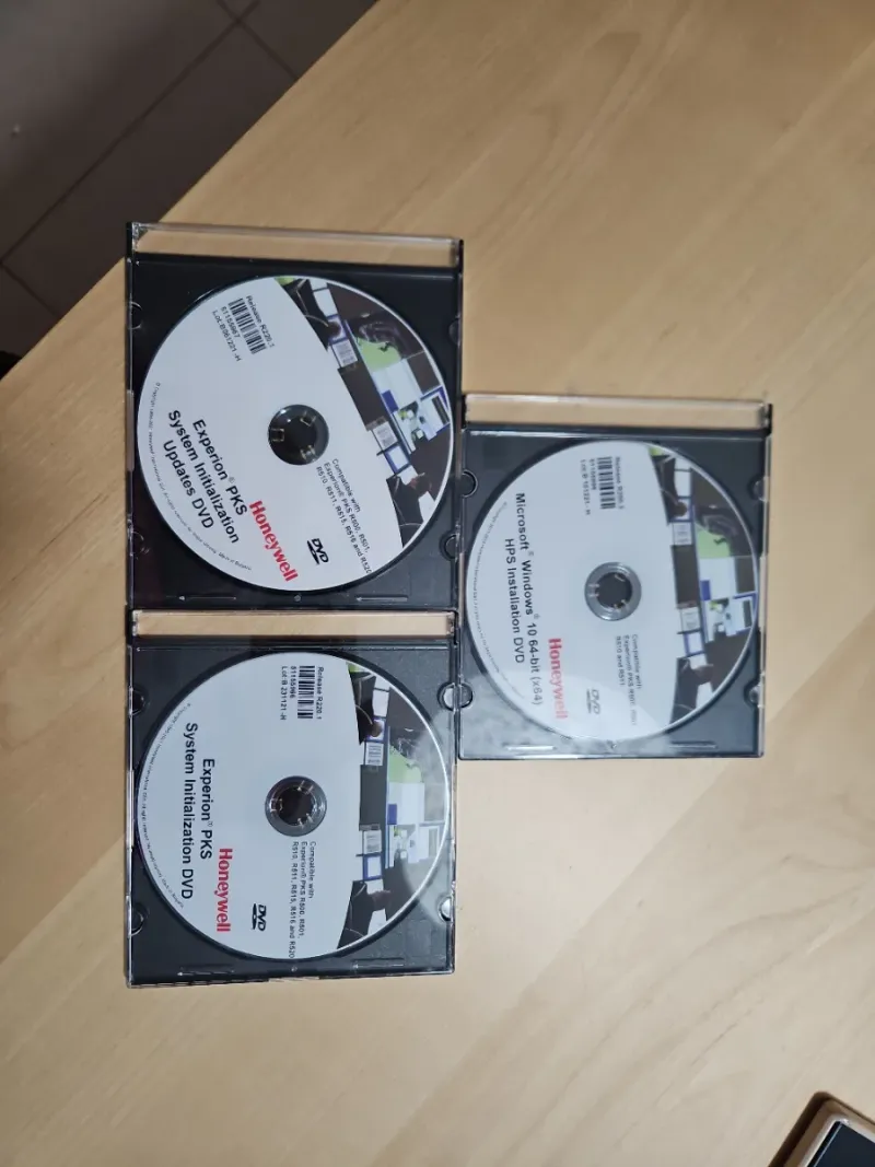 Honeywell Experion PKS DVDs (3 unidades)