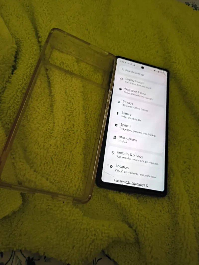 Google Pixel 7a 128GB pantalla rota afbeelding 5