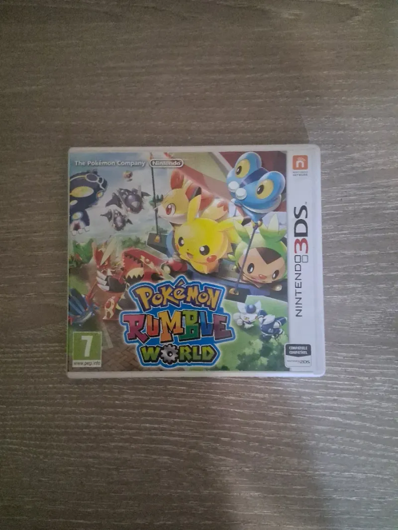 Caja Videojuego Pokémon Rumble World Nintendo 3DS