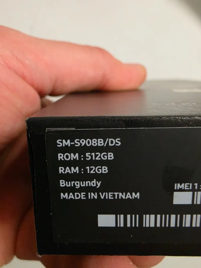 Samsung S22 Ultra 512GB Borgoña afbeelding 9