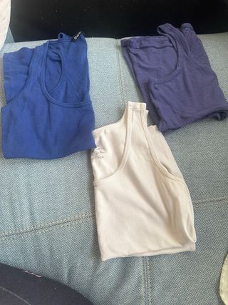 Lote 3 Camisetas Tirantes