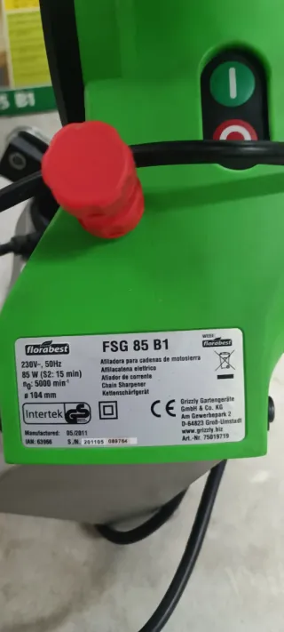 Afiladora Cadenas Motosierra Florabest