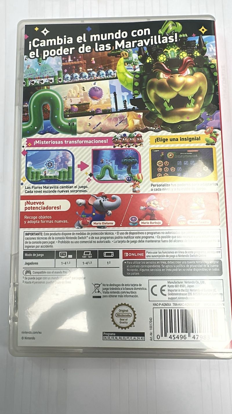 Super Mario Bros. Wonder Nintendo Switch afbeelding 2