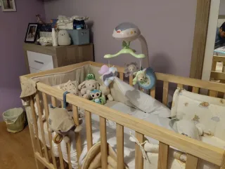 Proyector musical cuna Fisher Price