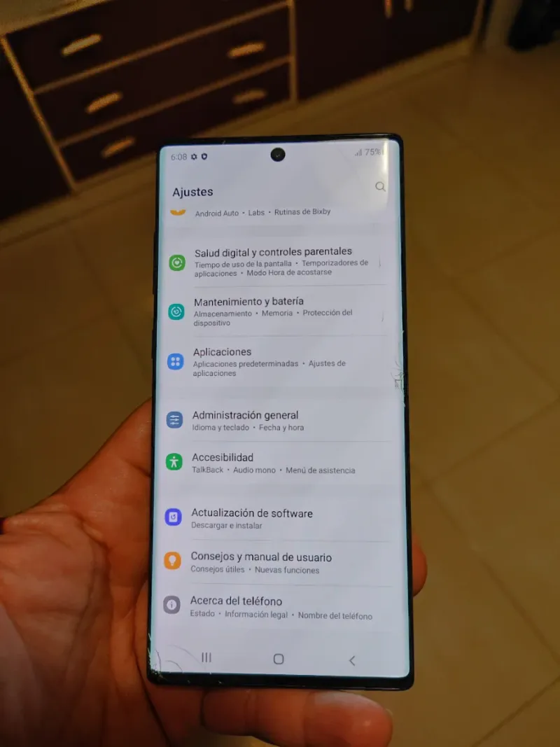 Samsung Note 10 Plus Negro afbeelding 3