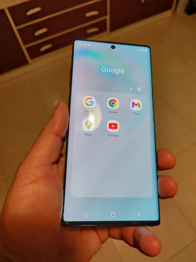 Samsung Note 10 Plus Negro afbeelding 4