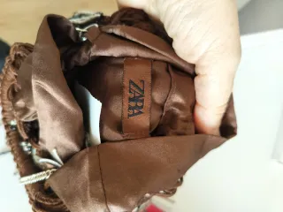 Exclusivo Bolso Zara fiesta abalorios nuevo
