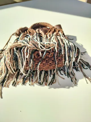 Exclusivo Bolso Zara fiesta abalorios nuevo