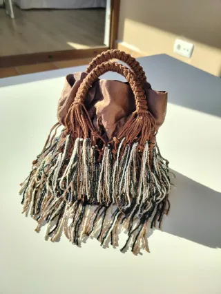 Exclusivo Bolso Zara fiesta abalorios nuevo