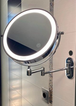 Espejo Maquillaje Auxmir LED Pared Aumento 1X/20