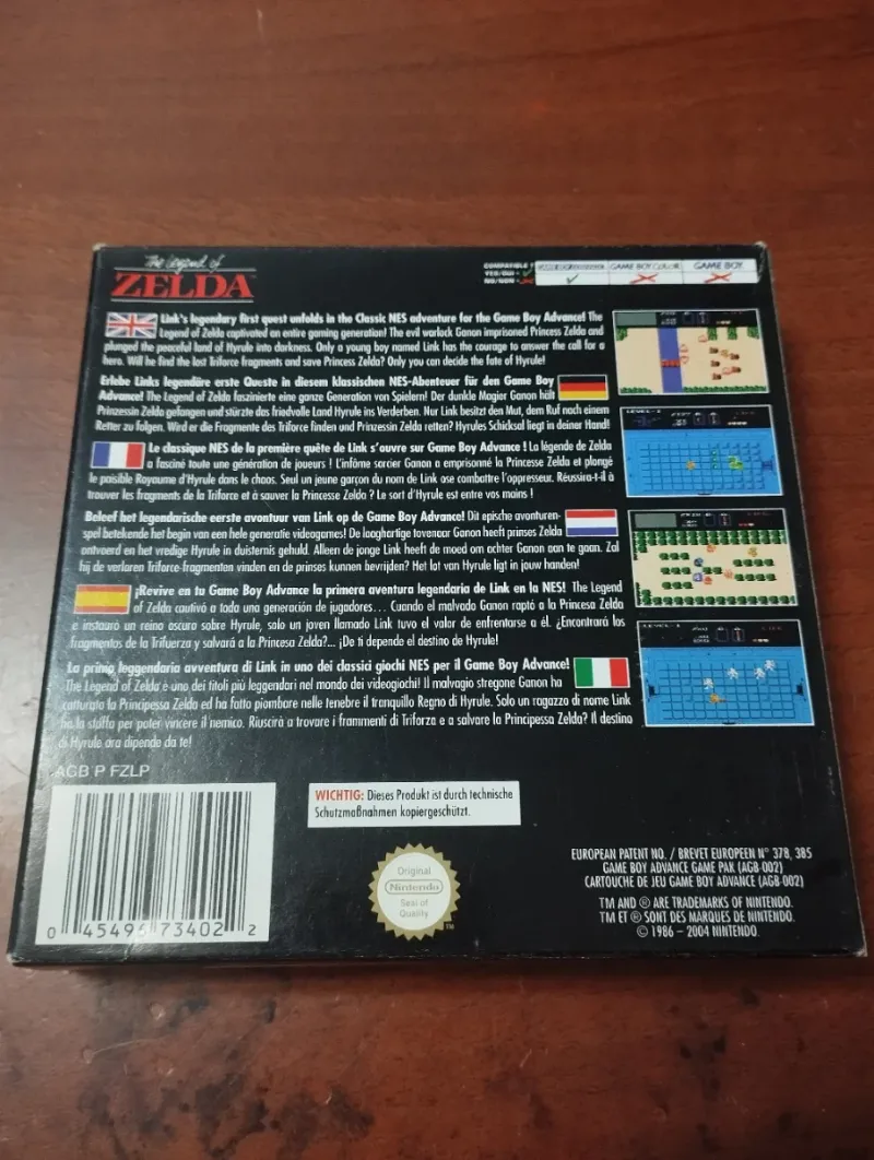 The Legend of Zelda GBA Classics Nintendo afbeelding 2