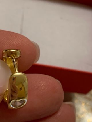 Orecchini placato in oro 18k