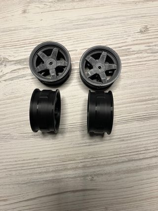 Llantas RC 1/10 (4 unidades)