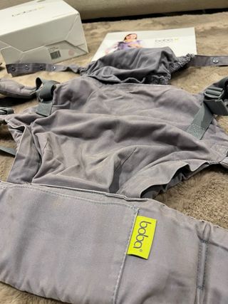 Mochila Portabebés Boba X Gris