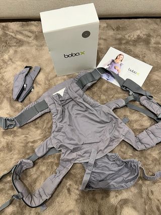 Mochila Portabebés Boba X Gris