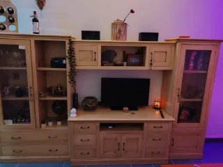 Mueble de salón madera