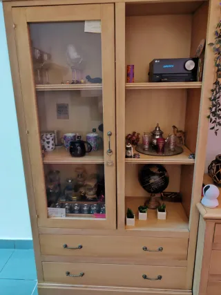 Mueble de salón madera