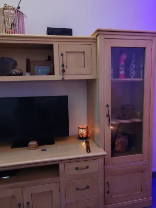 Mueble de salón madera