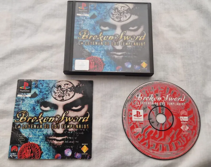 Broken Sword: La Leyenda de los Templarios PS1 afbeelding 2