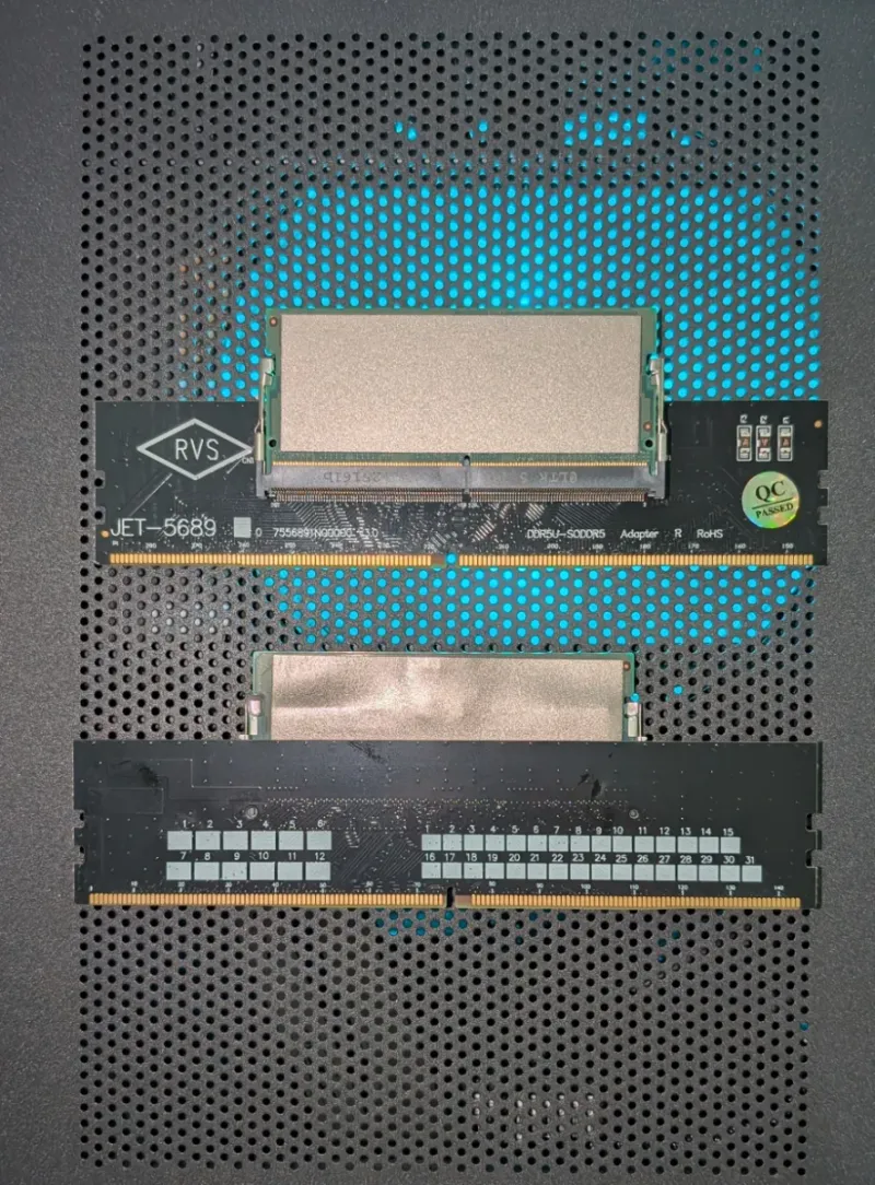 Kit 16GB RAM DDR5 Samsung 5600MHz Adaptador DIMM