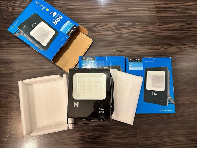 Foco LED M 50W IP66 Negro afbeelding 4