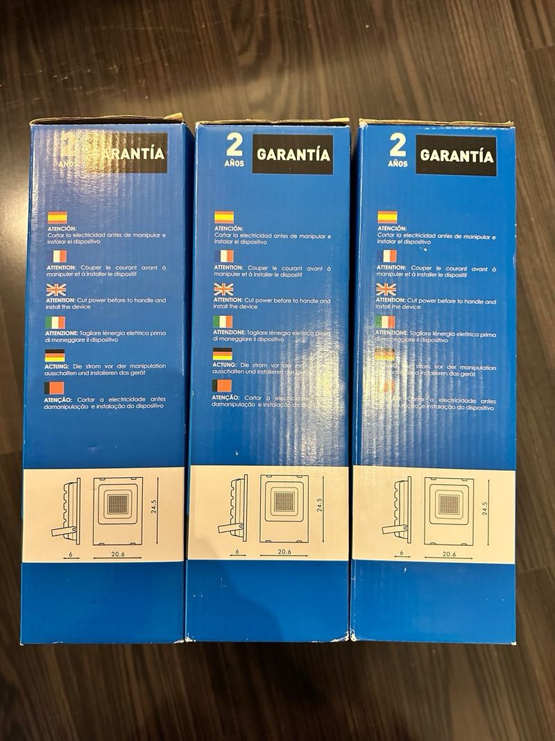 Foco LED M 50W IP66 Negro afbeelding 6