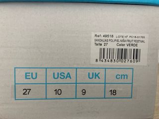 Sandalias Tuc Tuc Frutas