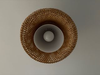 Lámpara de techo IKEA bambú