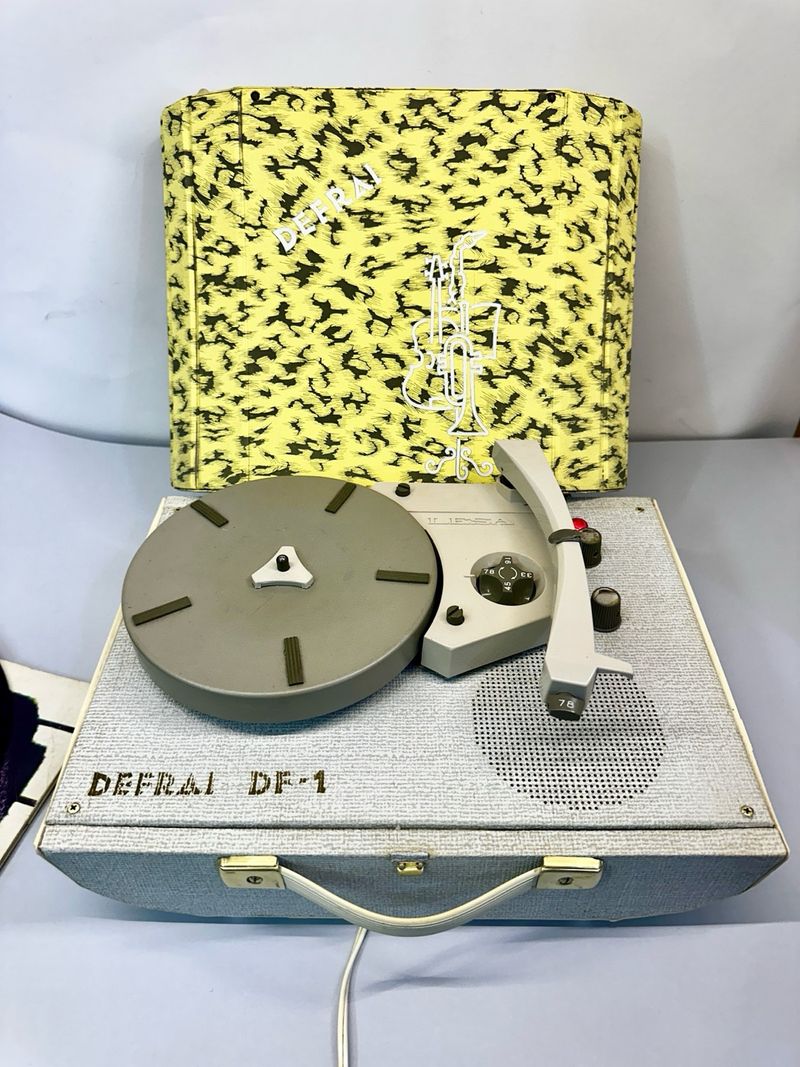 Giradischi Lesa Defrai DF-1 Giallo