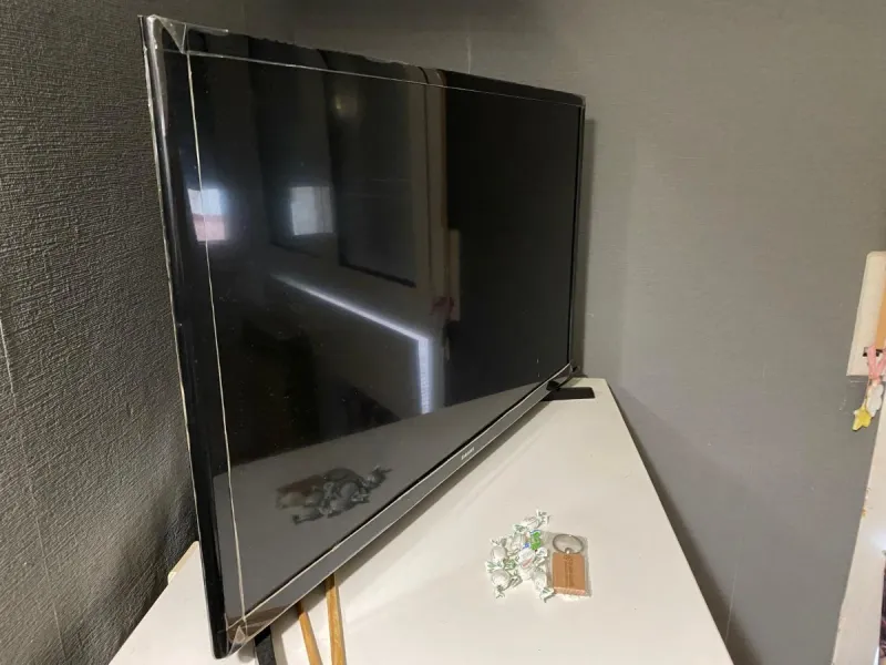 Televisión negra Samsung