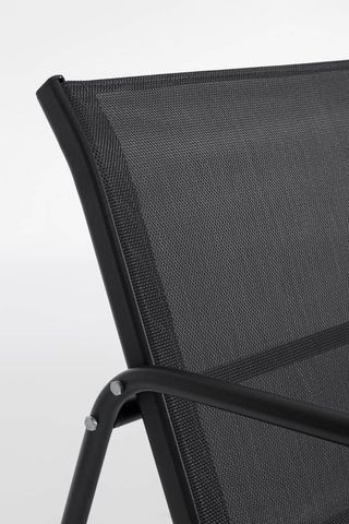 Conjunto Exterior Metálico Negro