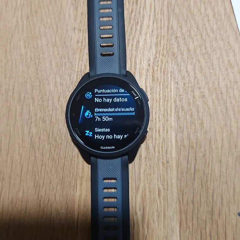 Reloj Garmin Forerunner 165 Negro/Gris afbeelding 2