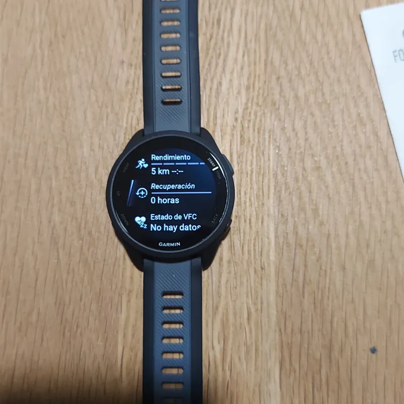 Reloj Garmin Forerunner 165 Negro/Gris afbeelding 4