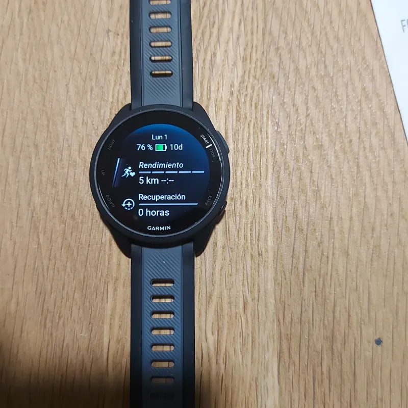 Reloj Garmin Forerunner 165 Negro/Gris afbeelding 5