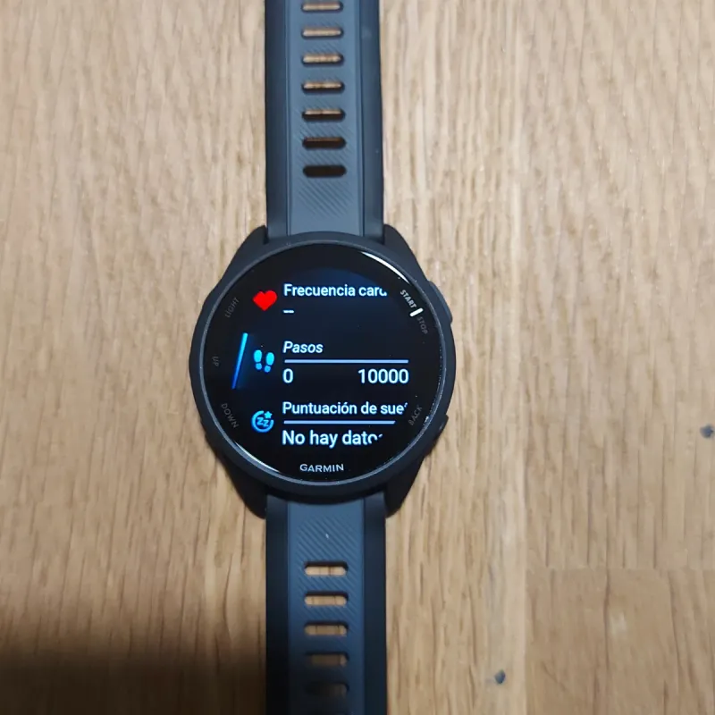 Reloj Garmin Forerunner 165 Negro/Gris afbeelding 6