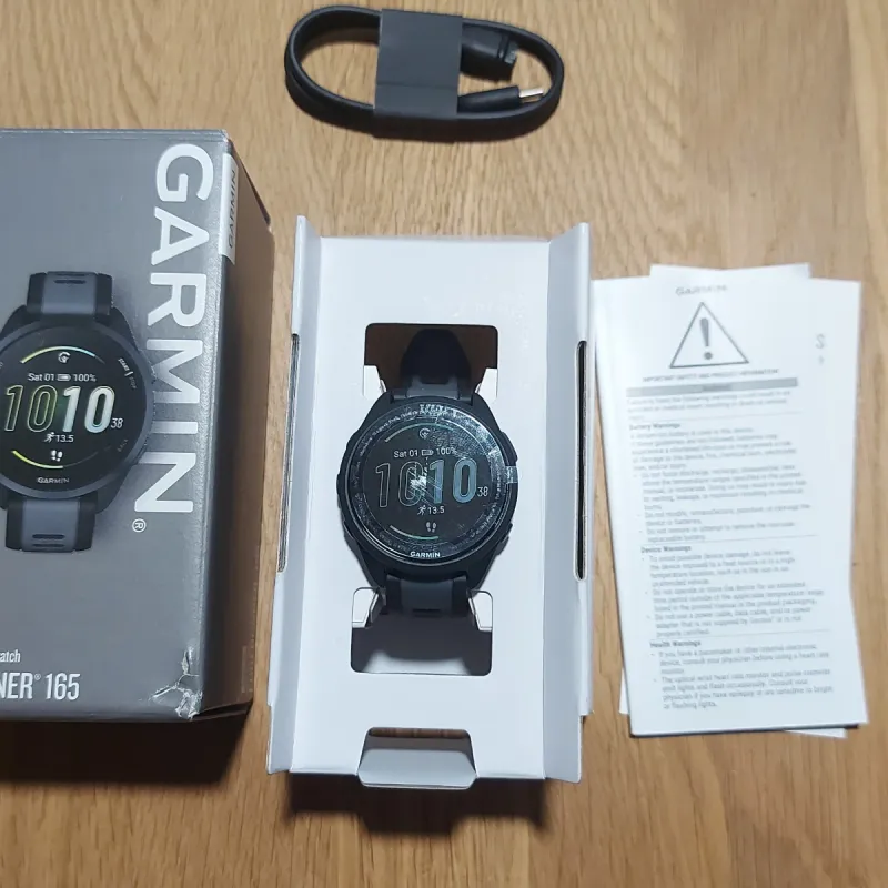 Reloj Garmin Forerunner 165 Negro/Gris afbeelding 7