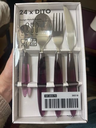 Set 24 posate IKEA mod. Dito nuove