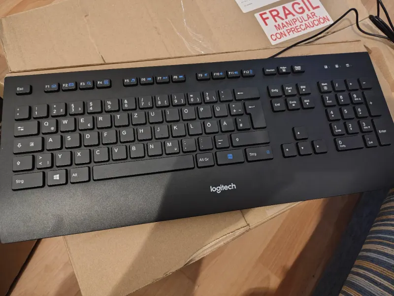 Teclado Logitech Negro afbeelding 4