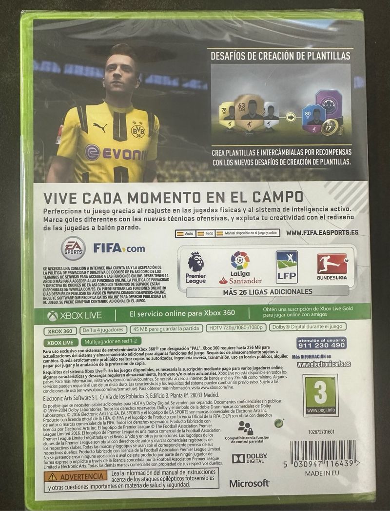 FIFA 17 Xbox 360 afbeelding 2