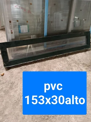 Ventana PVC 153x30cm