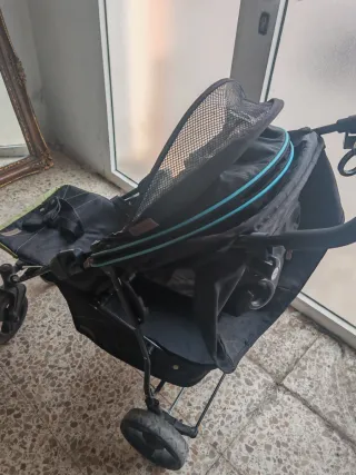 Silla de paseo ligera negra