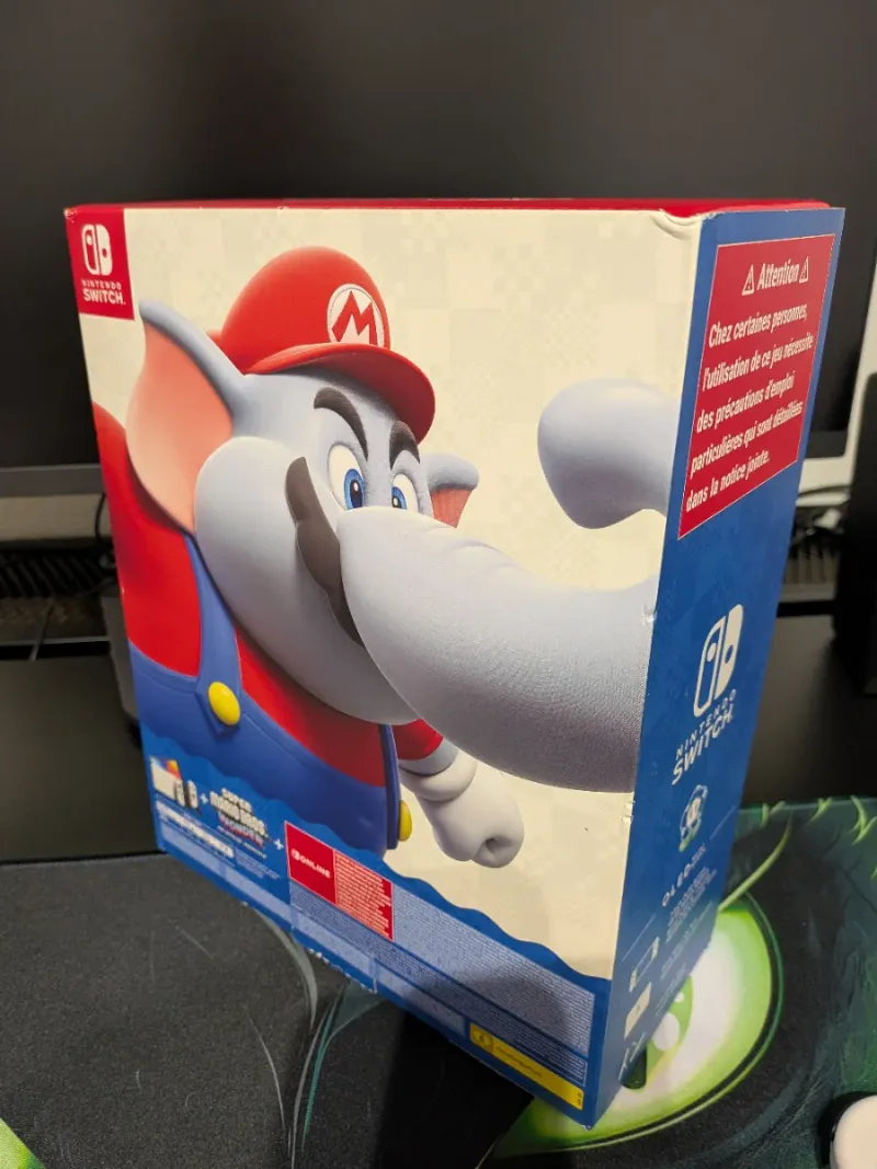 Nintendo Switch OLED Blanca + Juegos y Funda. afbeelding 6