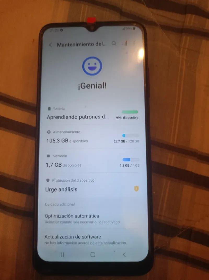 Samsung A22 5G 128GB Negro afbeelding 2